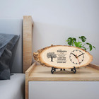 Grandpa Gifts  Christmas Wooden Clock Birthday Gifts For Granddad From Grandkid