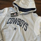 Dallas Cowboys Nike Therma-fit On-field Hoodie Men   s Size Large  85 Grey