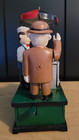 Hot Dog Collectors  Die Cast Iron Mechanical Coin Bank
