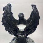 Vintage Guinness Darkness Reigns Halloween Advertising Foam Statue Of Raven crow