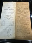 1926 Churchchill Downs Kentucky Derby Program Horse Racing  In Great Shape 