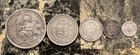 Peru   Set    1 Sol 1868  1 2 Sol 1923  5to Sol 1911  1 Din  1864  1 2 Din  1911