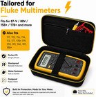 Comecase Hard Case For Fluke 87v 88v 15b  17b  And More Digital Multimeter