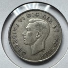 1944 Canada 50 Cents - George Vi Silver Half Dollar