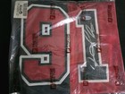 Autographed Signed Dennis Rodman Chicago Split Red black Jersey Beckett Coa
