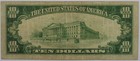 Federal Reserve Bank Philadelphia 1929 National Currency  10 Ten Dollar Note