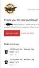 Official Guns N Roses Gnr Tour Shirt Xl Extra Large Hard Rock Atlantic City 2021