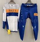 Thor Sportmode Bravo Blue Gear Set 2025 Motocross Dirt Bike Jersey Pants Kit