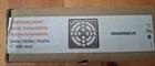 Schluter Systems Kerdi-drain Stainless Steel Square Drain Grate 4x4 In Kd4grke