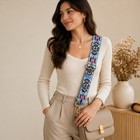 Purse Strap Replacement Crossbody Adjustable Woven Bag Strap  