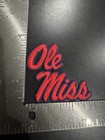  3  Vintage Retro Classic Ole Miss Mississippi Rebels Logo Patch New-old Stock