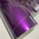 Glitter Gloss Candy Metallic Purple Vinyl Sheet Diy Adhesive Car Wrap Sticker