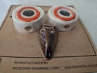 Vintage Owl Macrame Beads Ceramic Eyes Beak Face Westrim Crafts Retro Boho 