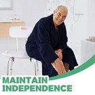 Shower Chair Bath Bench Stool For Inside Tub Padded 400 Lbs Adjustable Height