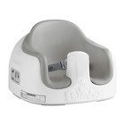 Bumbo Baby Toddler Soft Foam Multi Seat With Tray And Buckle Straps  Cool Gray