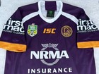 Brisbane Broncos Nrl Jersey Shirt Rugby League Isc Size Mens Medium Adult Nrma