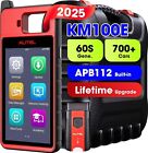 2025 Autel Maxiim Km100 Key Fob Programming Key Generation Immobilizer 60s