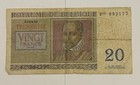 Belgium 5 Francs 1956 Banknote