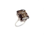 19thc Antique 21  ct Cairngorm Quartz   Ring Scotland Druid Ancient Rome Intaglio