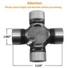 2pcs 5-153x Universal Joint U Joint Kit 1 062  X 3 219  Fit For 1310 Series Osr