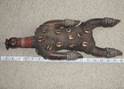 Big Namji Fertility Doll Beaded Shells Old African Tribal Statue Figure Africa