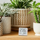 Atuman Mini Digital Hygrometer Indoor Thermometer With Temperature And 2 5in