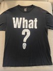 Stone Cold Steve Austin What  Vintage T Shirt Large Wwf Wwe 2002 Smoking Skull