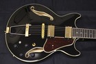 Ibanez Artcore Expressionist Amh90 Hollow Body Electric Guitar Black Ebony