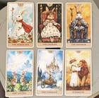 Rabbit Tarot Deck 78 Watercolor Cards - 10 3x6cm  4 06x2 36in  Cute Divination