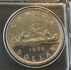 1960 Canada Proof-like Pl Mint Coin Set - 6 Coins  4 Silver  Beautiful Toning