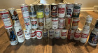 Vtg Beer Can Lot 33 Unique Steel Wide Seem Straight 60-70   s Clean Big Variety 