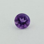 Loose Round Cut Genuine Natural Amethyst Stone Single Purple Birthstone Shape