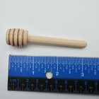20 Wooden Honey Mini Sticks Stirrers 3 Inch Dippers Crafts Wedding Party Favors