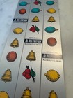 High Quality - Reproduction Mills Silver Ch Reel Strip Set  537-1  537-2 537-3 