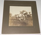 Rare Antique South Western American County Boys Austin Texas Cabinet Card Photo 