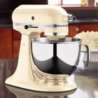 Kitchenaid Artisan 5qt Mixer Almond Cream Ksm150psac New Free Shipping