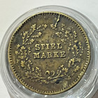 Rare 19th Century German Spiel Marke-victoria   Albert Gaming Token  jeton 