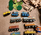 Large Magnetic Wooden Train Lot  thomas  Brio  Imaginarium  Trains  Track