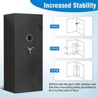 20-25 Large Unassembled Gun Safe With Digital Password For Rifles And Shotguns