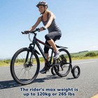Moli Dee Adult Bicycle Training Wheels 24-29  Adjustable Stabilizers 265lb