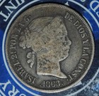 Philippines 20 Centimos 1868     t555
