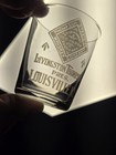 Antique Livingston Thompson Louisville Ky Whiskey Pre Pro Advertising Shot Glass