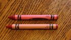 36 Nos Crayola Binney   Smith Vintage Red Crayons 80 s 90 s