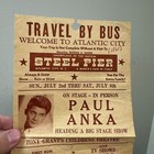 Paul Anka Atlantic City  Nj Steel Pier Advertising Broadside Poster 1961