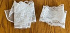Vintage Lot Of Lace Trim For Edges  Scalloping  Dresses  Dolls  Etc  16 Pieces