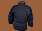 Black Military Style  M-65 Field Jacket With Liner Usa Made Medium Long Nos