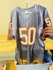 Autographed signed Mike Singletary Hof 98 Chicago Blue Football Jersey Jsa Coa