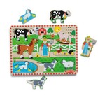 Melissa   Doug Old Macdonald s Farm Song Puzzle 8 Pieces  new 