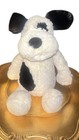 Jellycat Bashful Black   White Puppy Dog Soft Plush Stuffed Animal Toy 12 