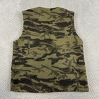 Columbia Gallatin Range Wool Blend Outfitter Brown Camo Vest Men   s Sz Medium